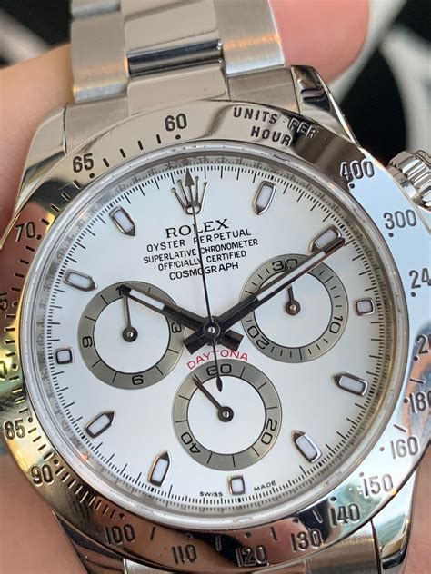 rolex daytona stainless steel 116520|rolex 116520 price.